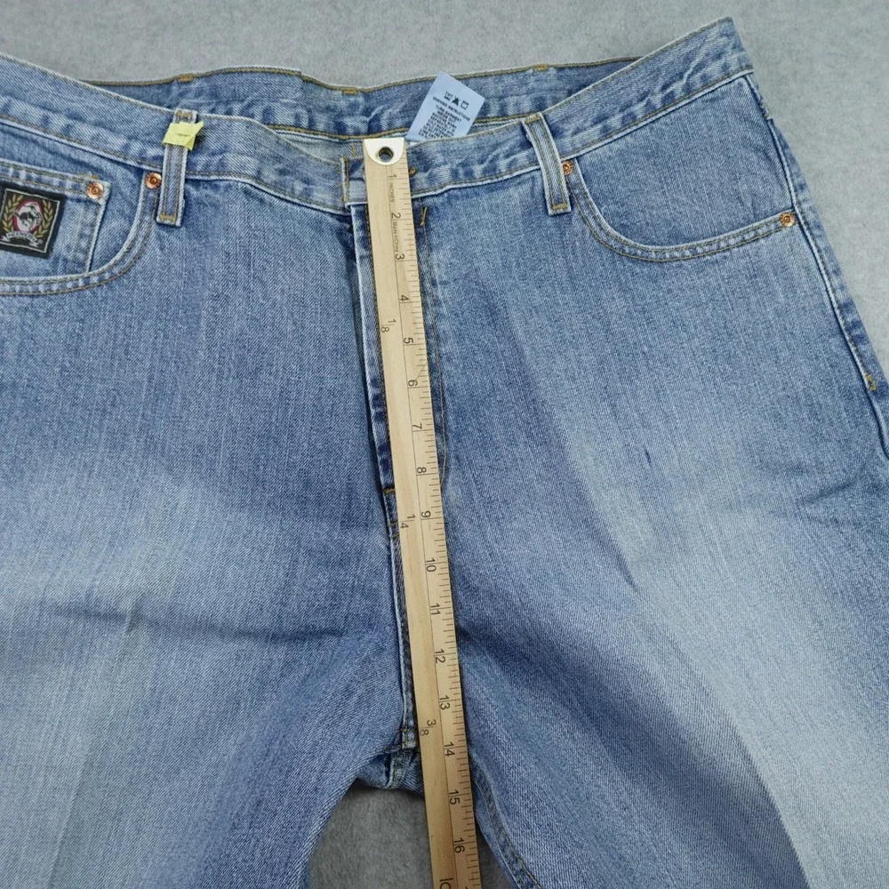 Cinch Jeans Mens 40x34 Blue Western Relaxed Straight Cowboy Denim